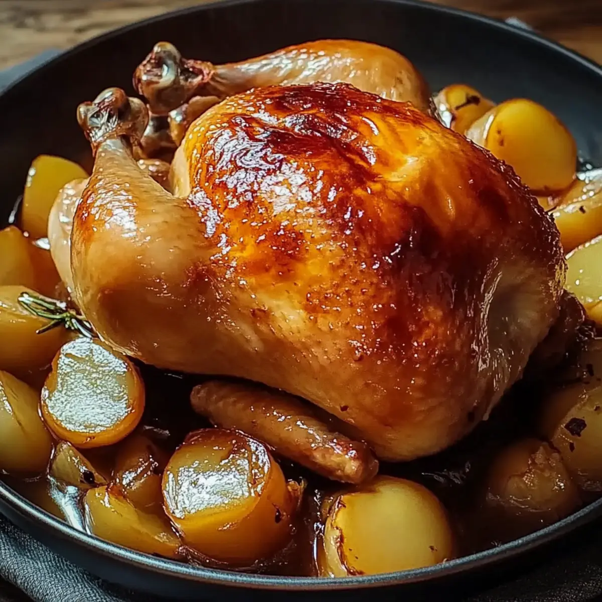 Sweet and Sour Whole Chicken