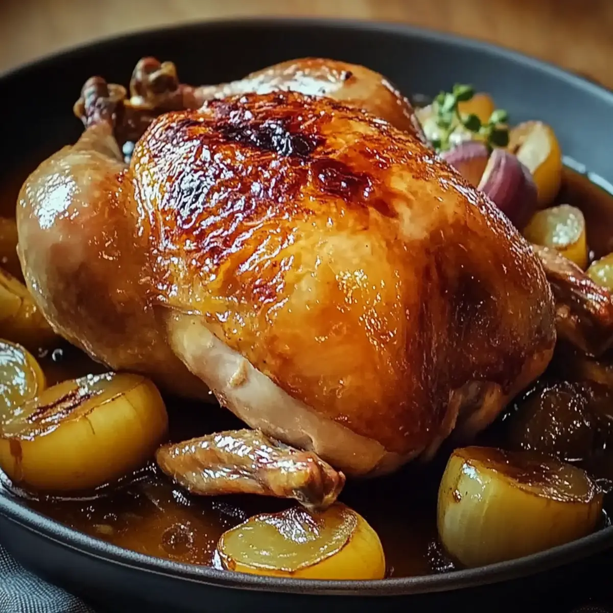 Sweet and Sour Whole Chicken